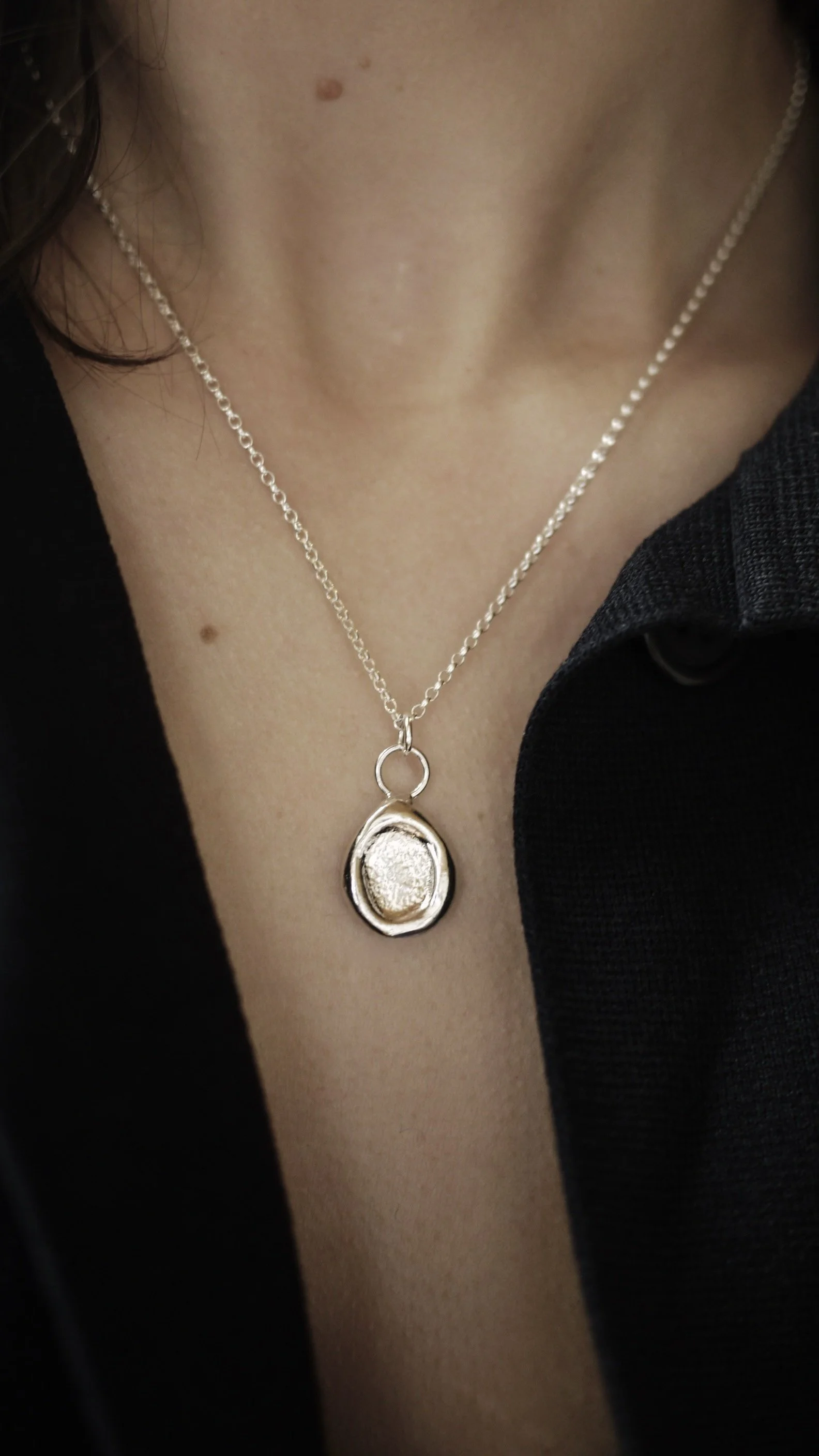 Lua Necklace in Silver