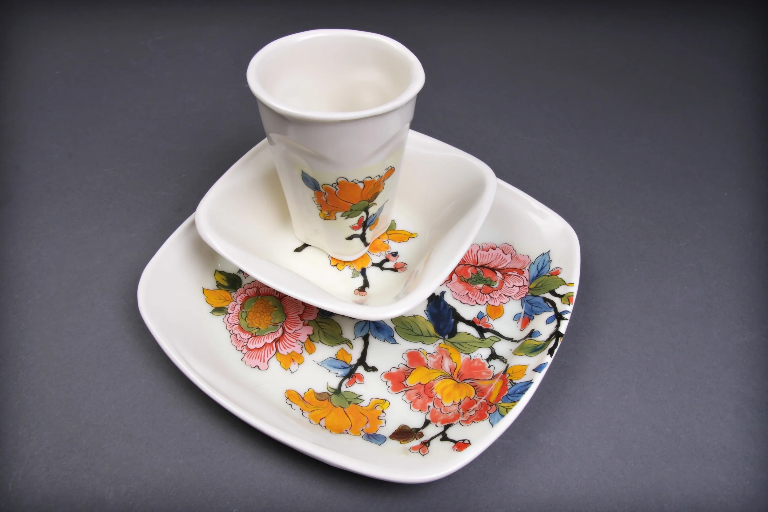 Floral Dinnerware Set