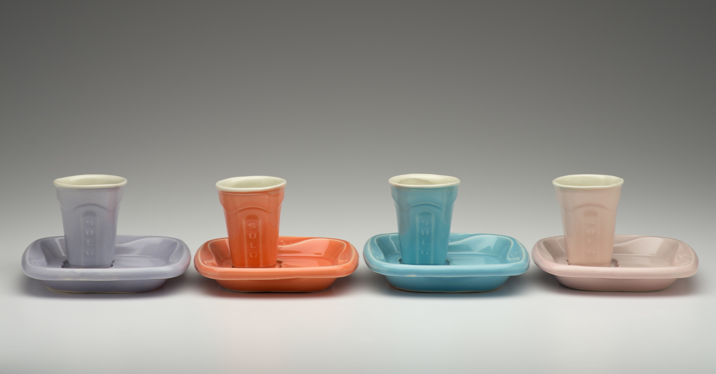 Solo Cup and Saucer Sets