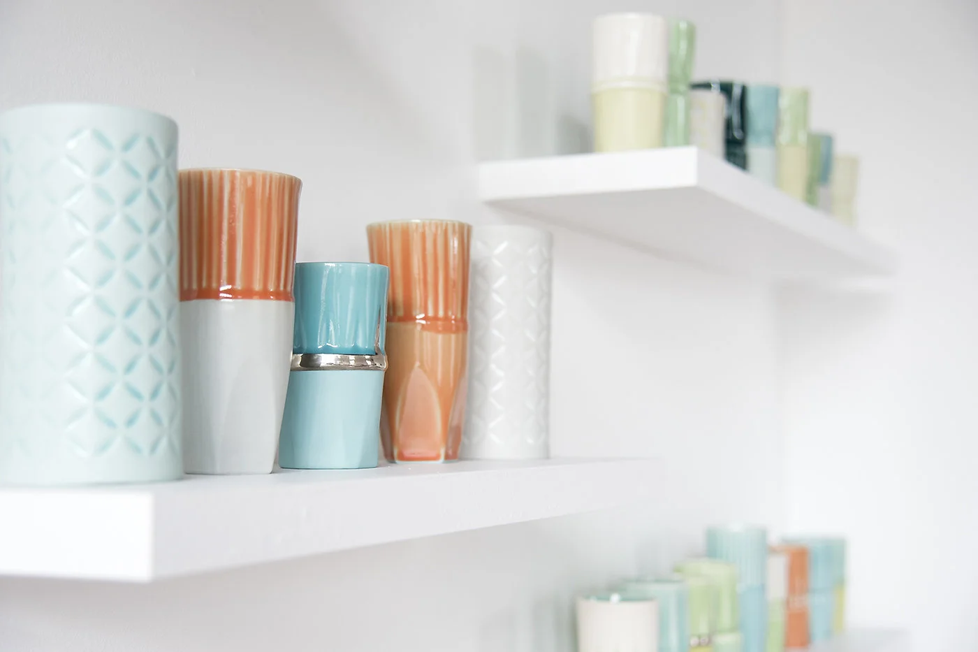 Assorted Cups and Vases