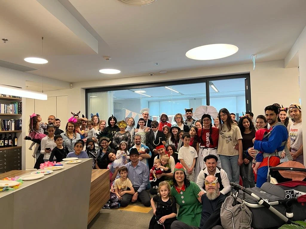 Purim celebration