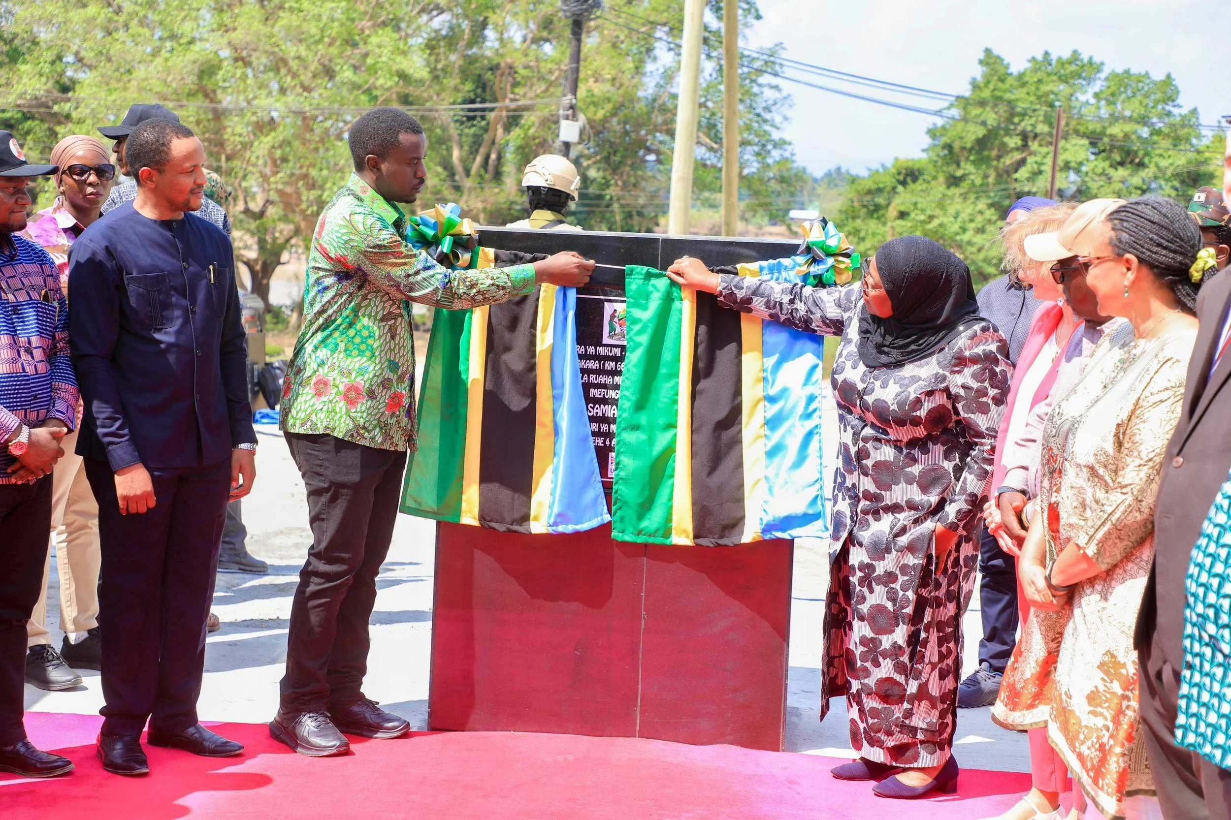 Opening of the Great Ruaha River Bridge in Tanzania 