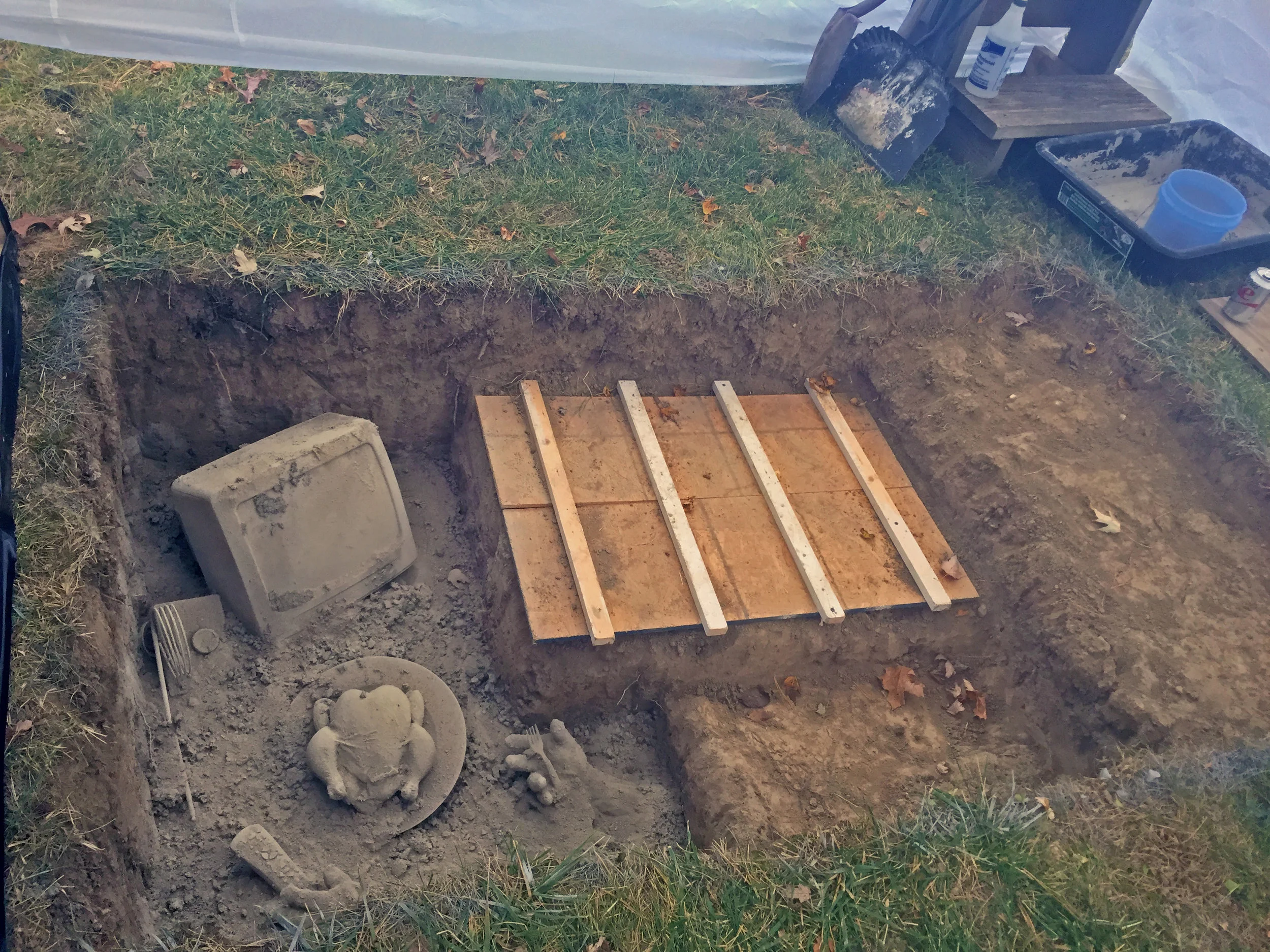 Excavations from Pompeii County, USA