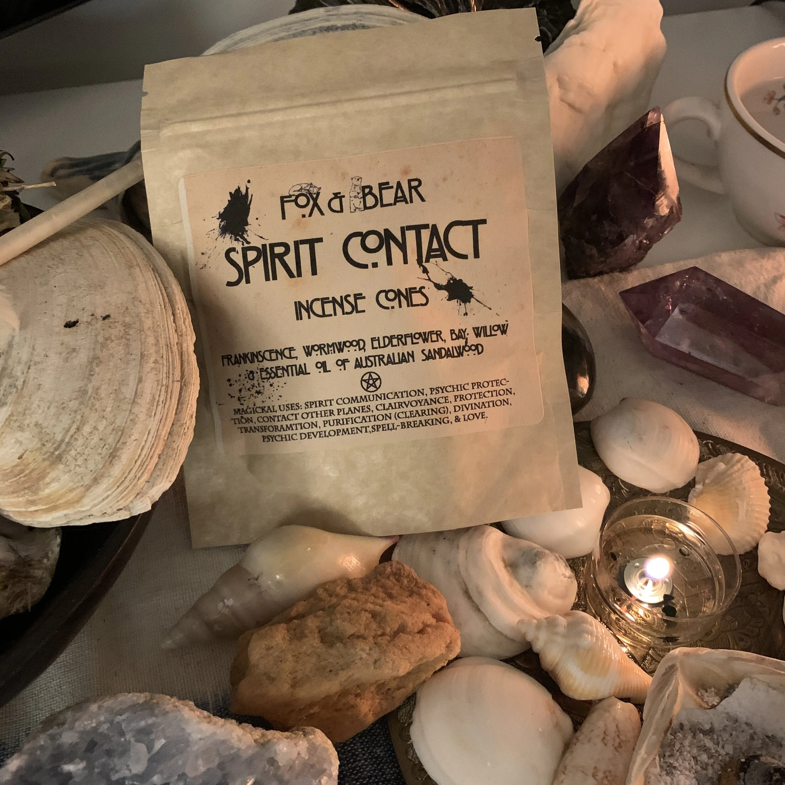 INCENSE-SPIRIT CONTACT (CONES)