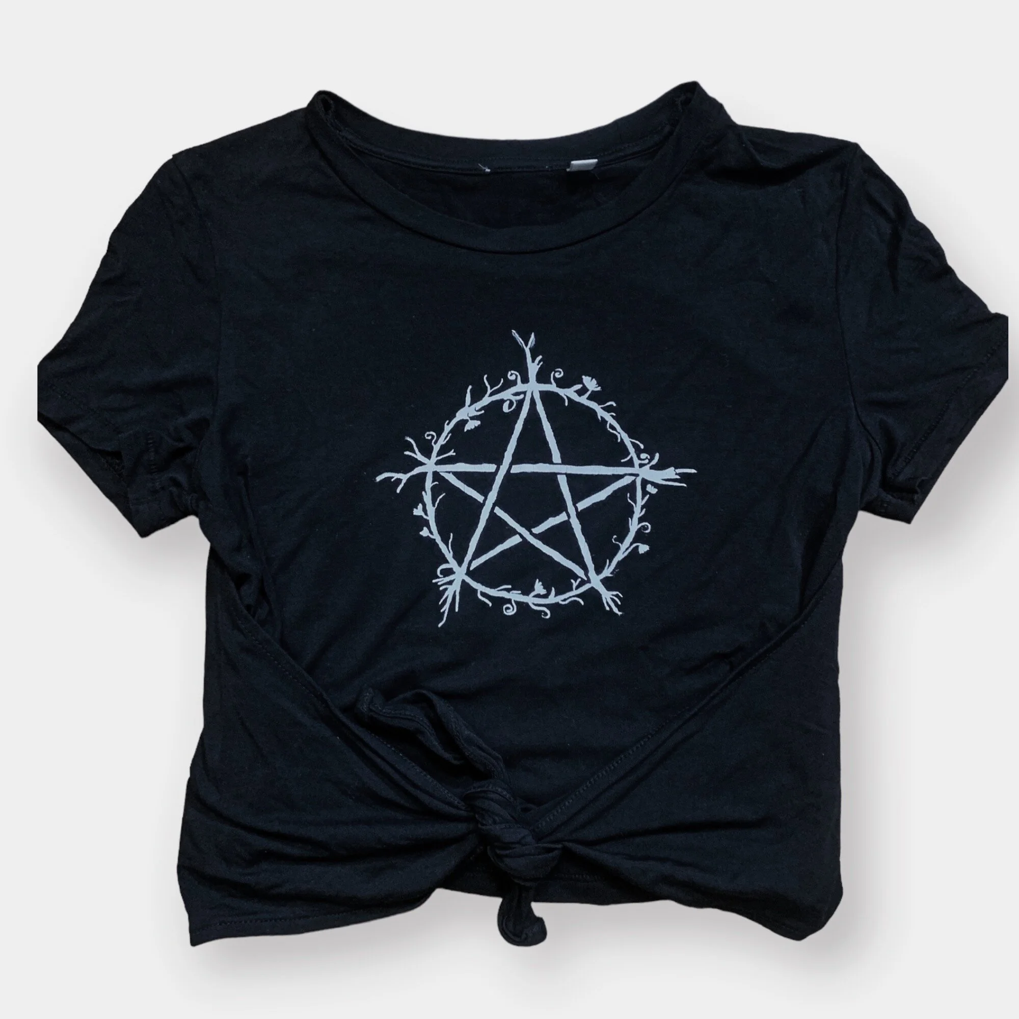 Goddess Diana Pentacle Pentagram mini t-shirt