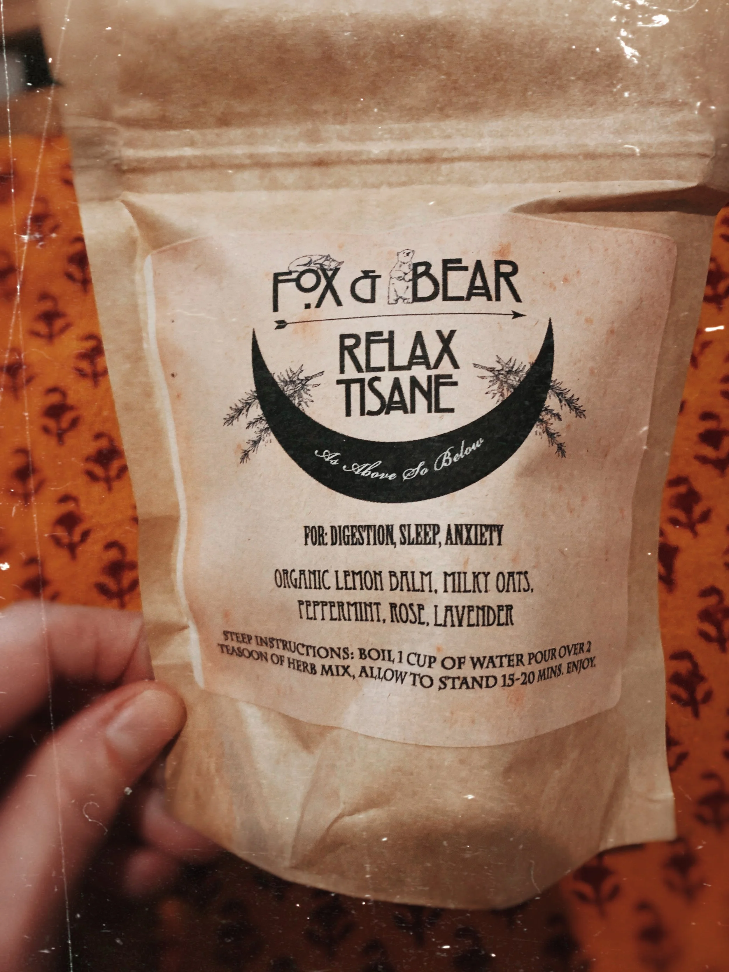 TISANE HERBAL TEA FOR DIGESTION, SLEEP & ANXIETY