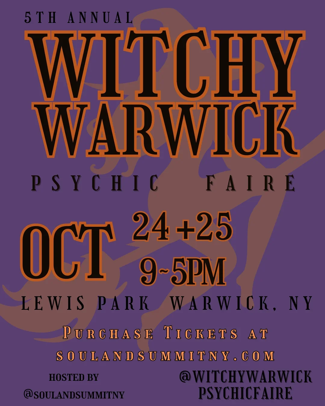 5th Annual Witchy Warwick Psychic Faire | Psychic Medium Readings with Jannese Rojas