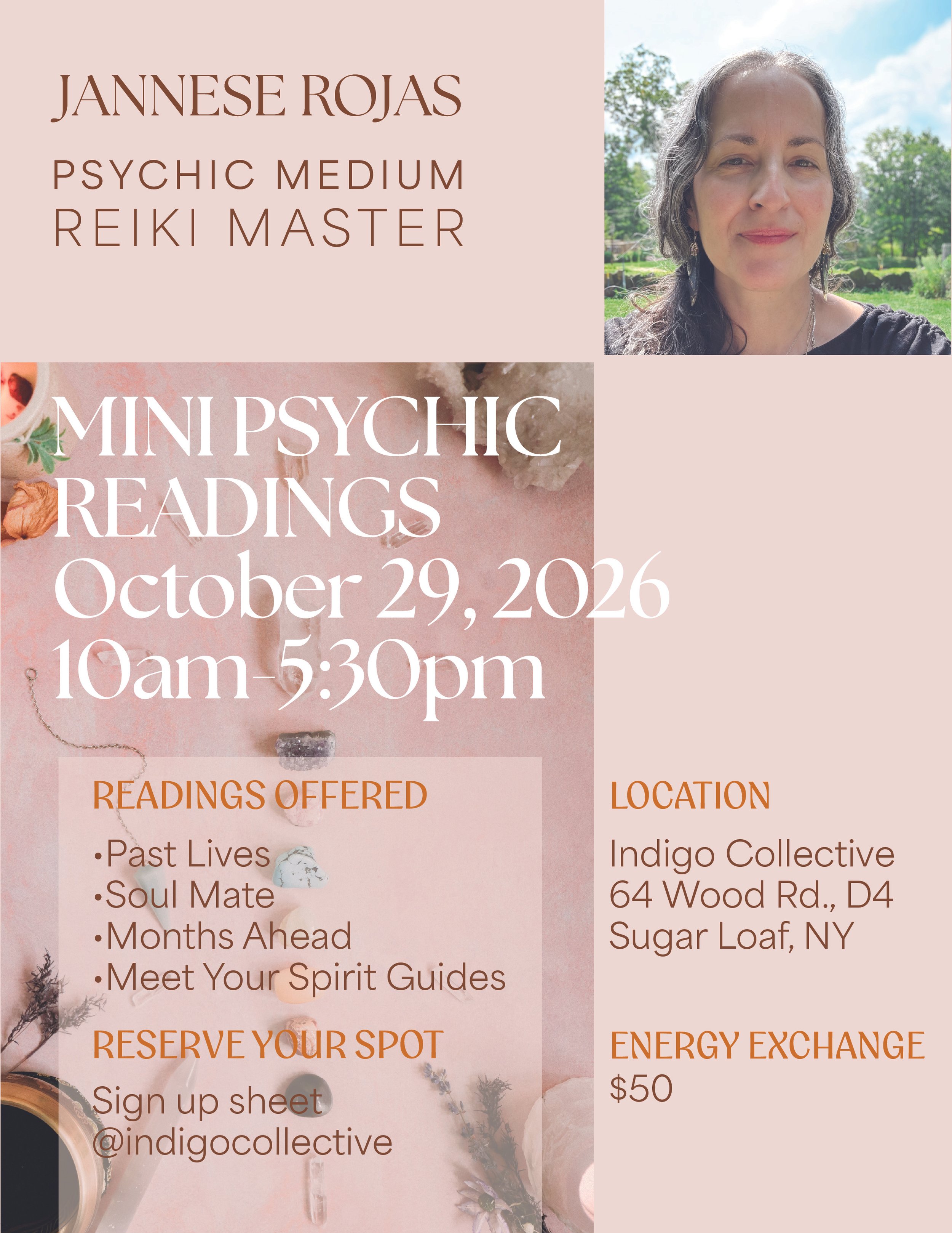 Mini Psychic Readings at Indigo Collective