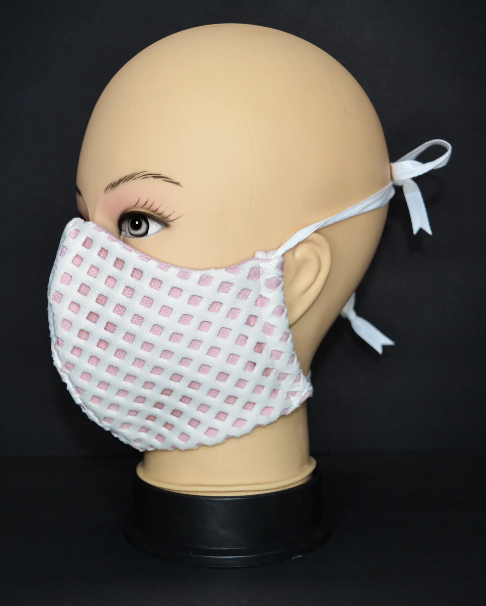 Mink Lattice Fashion Mask