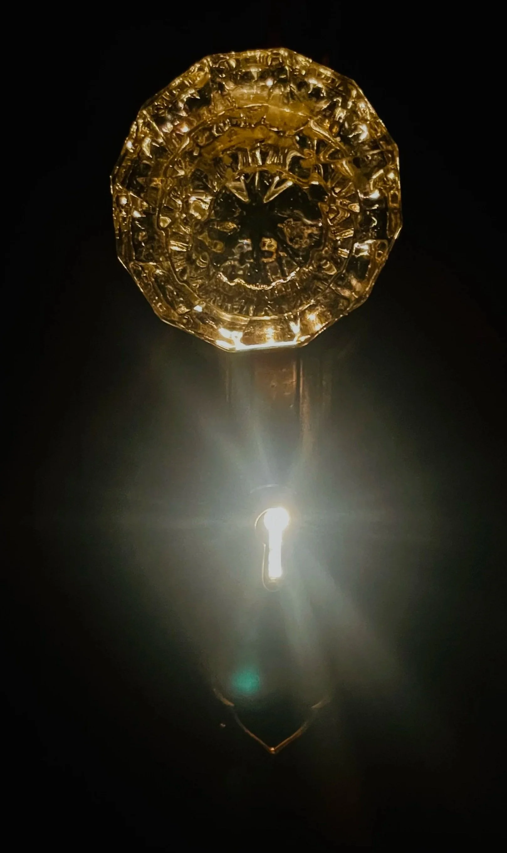 Through the keyhole and the storm