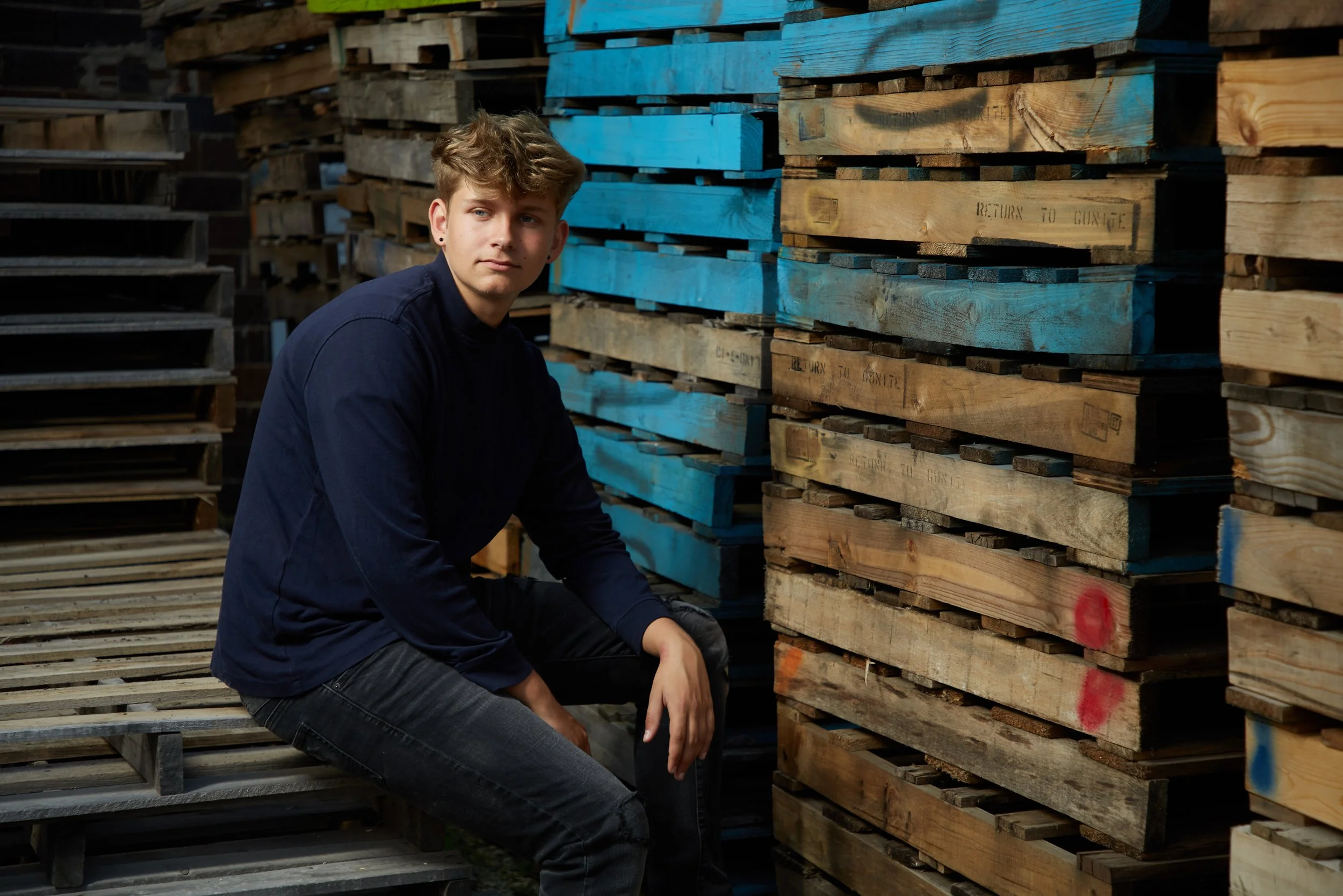 Senior Portrait Industrial