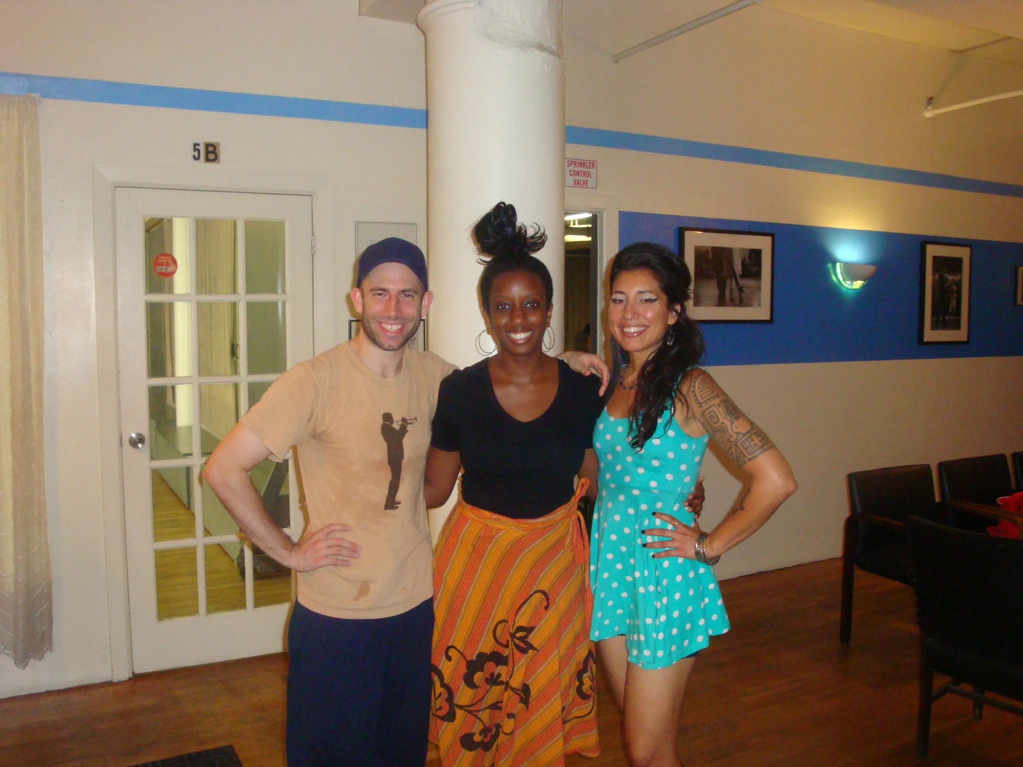  With Nathan Bugh and Giselle Anguizola