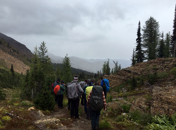 Looking northeast into the Bob Marshall Wilderness