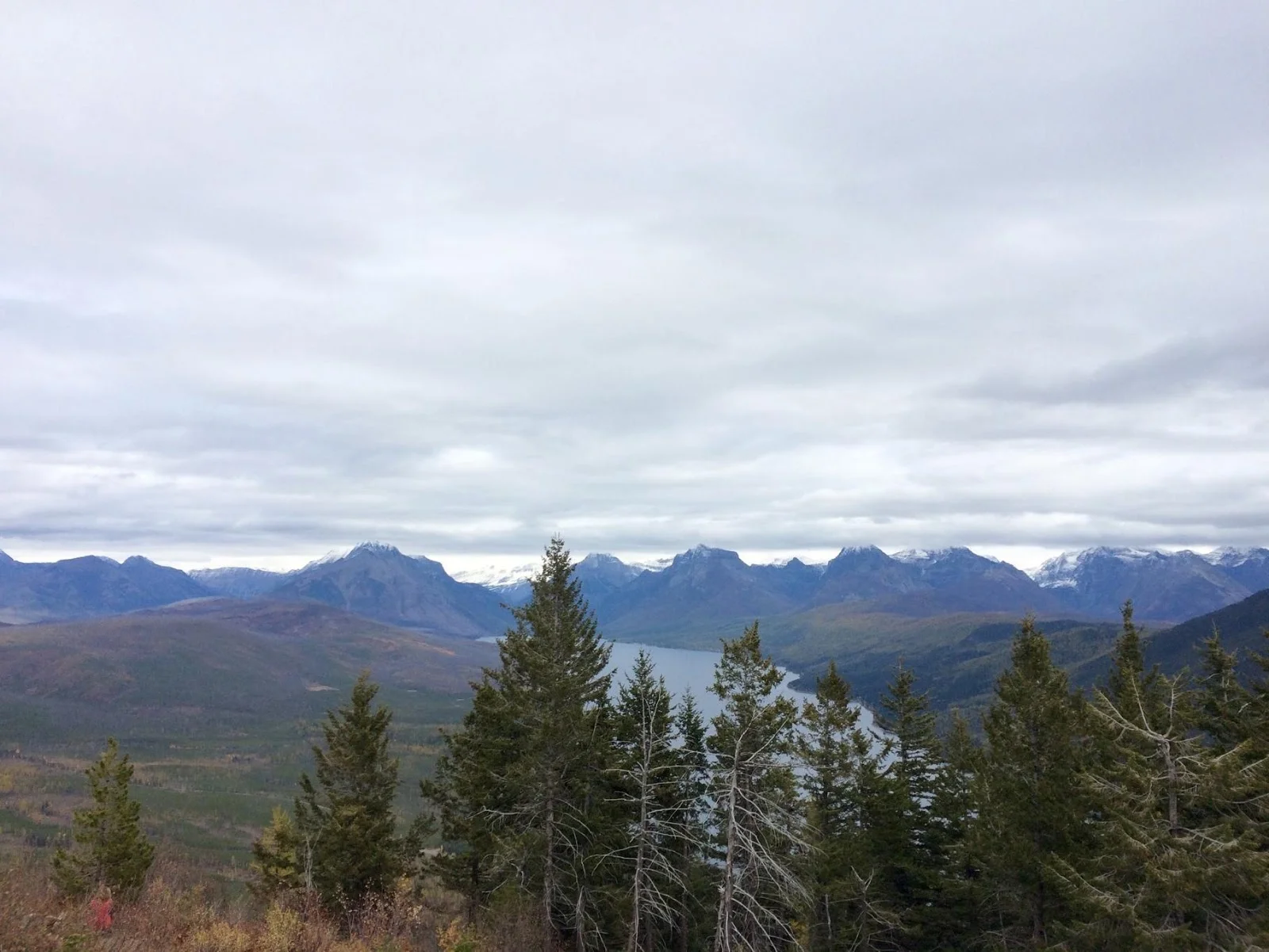 View from Apgar Lookout