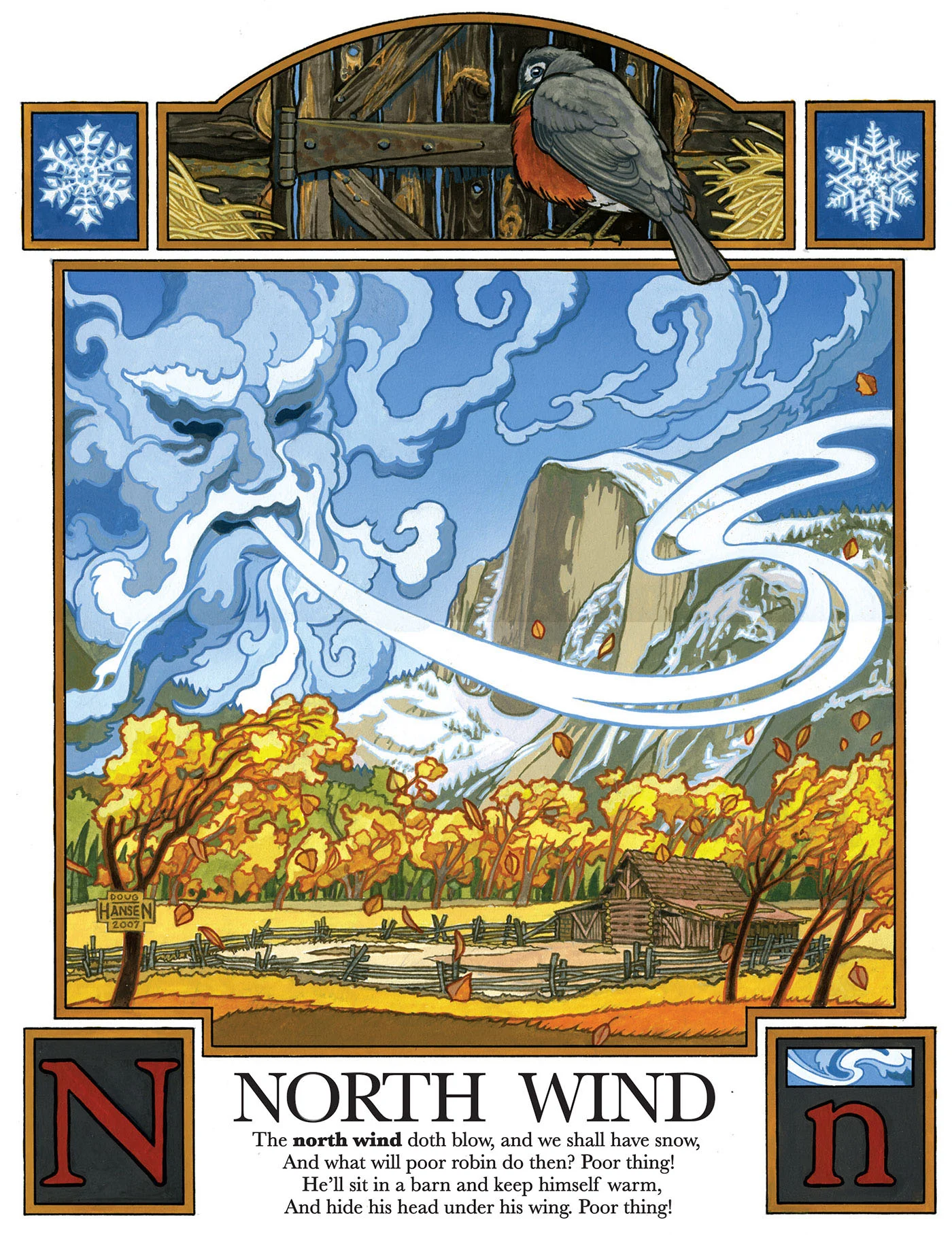 N is for NORTH WIND