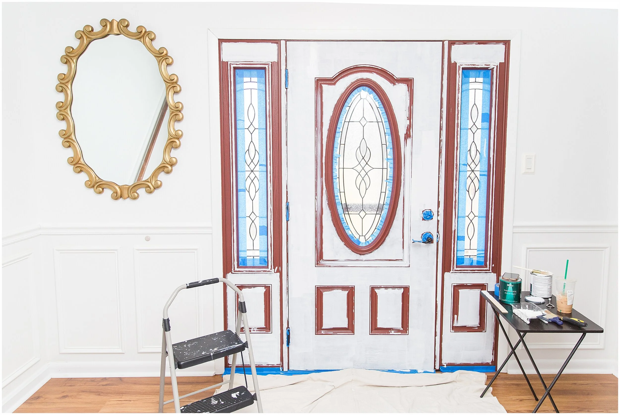 Painting the Inside of our Front Door — Savannah Smith Photography