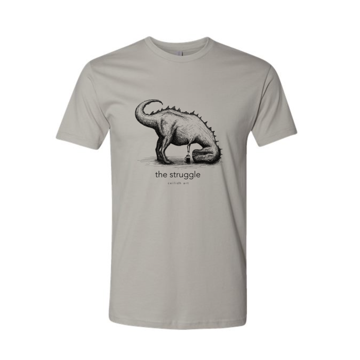 Struggle Tee Model.png