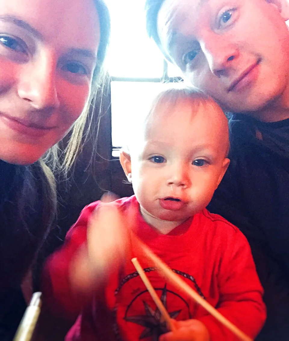 Hibachi dinner date with my two Valentines