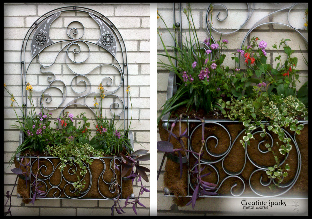 Planter by Creative Sparks Metal Works