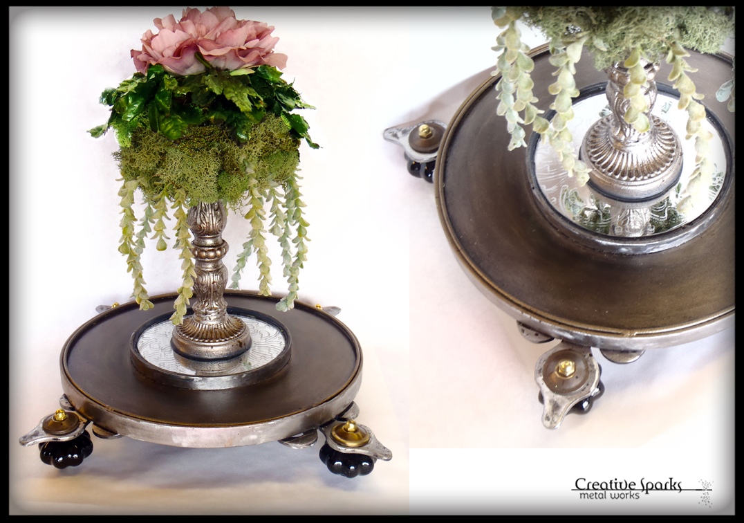 Floral Centerpiece by Creative Sparks Metal Works