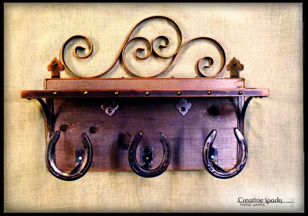 Wall Shelf by Creative Sparks Metal Works