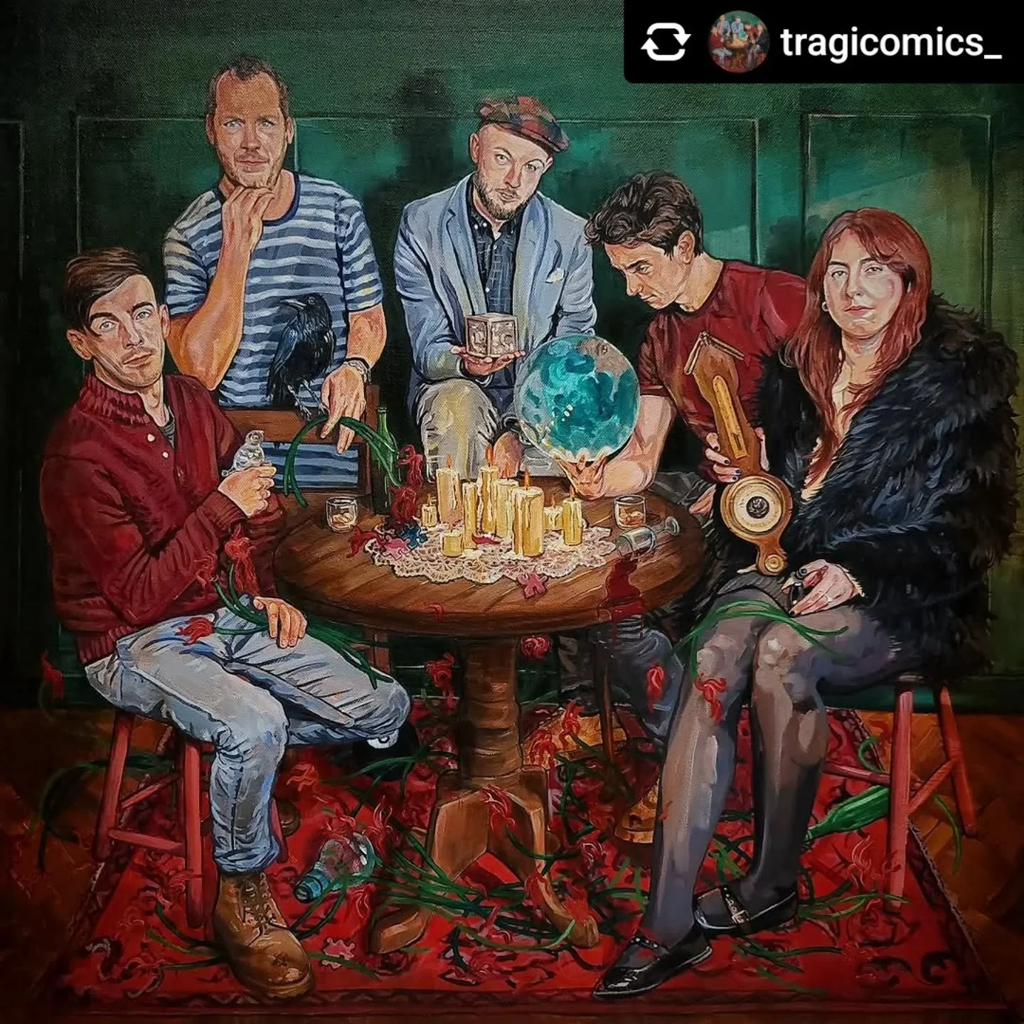 The new LP from @tragicomics_ is out now! It's been a blast working on this one with the guys @pinholesound and great to see it out in the world! Go and 'ave a listen!

They're also launching it in Manchester tonight @lowfourstudio SEE BELOW ⬇️

....