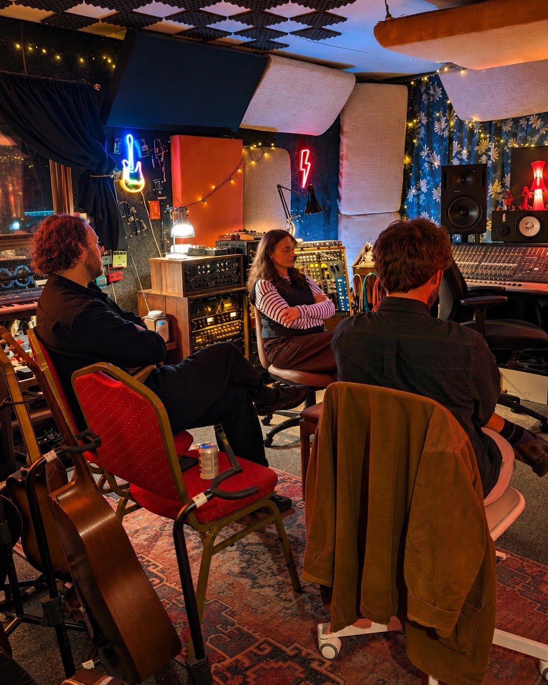 @wearenicethings in this week for a final listen and a few mix revisions. 🎛️

#PinholeSoundStudio #NiceThings #ManchesterMusic #ManchesterRecordingStudio #Mixing