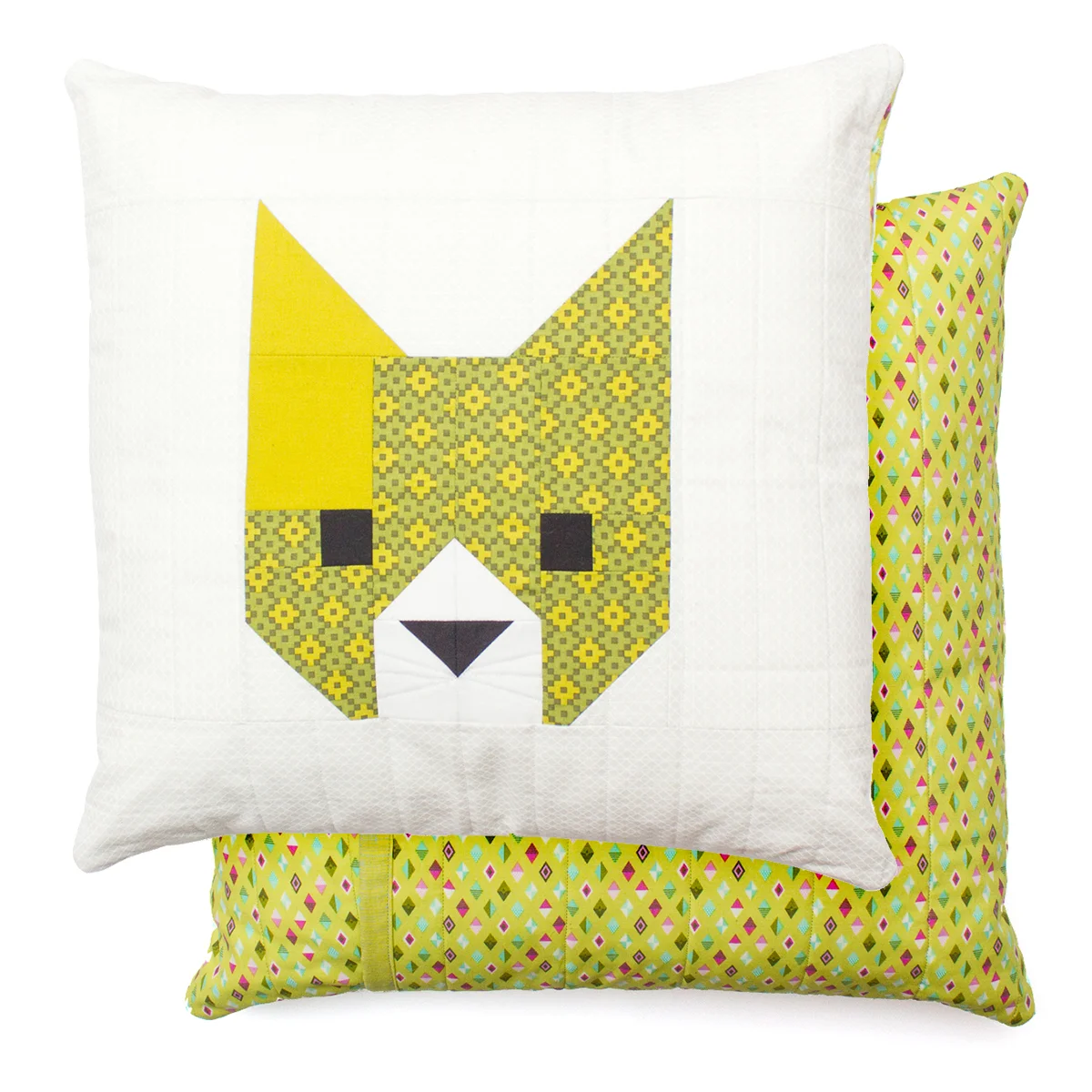 CAT PILLOW Pattern by Elizabeth Hartman