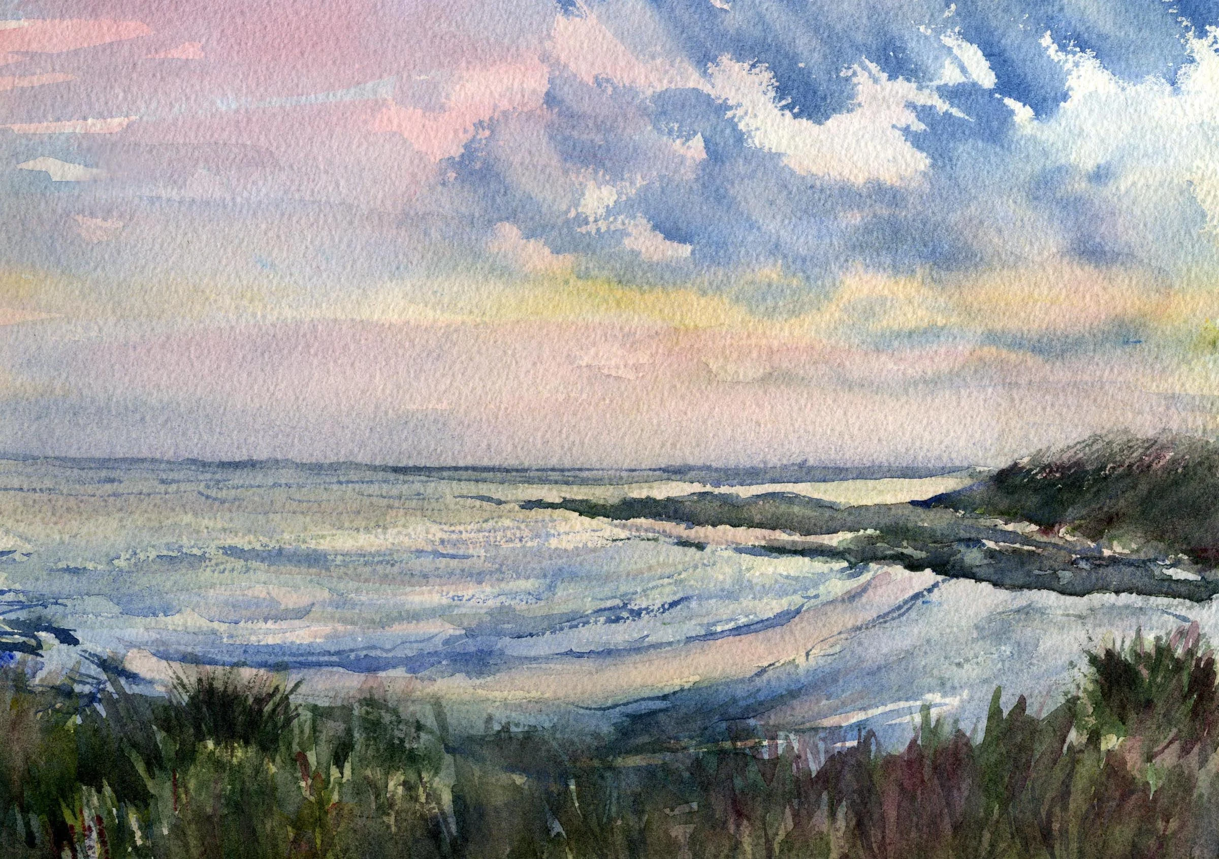 DUSK AT CASTLE HILL
