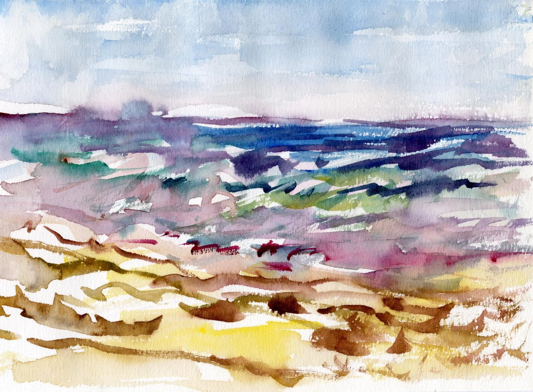 BEACH ABSTRACT