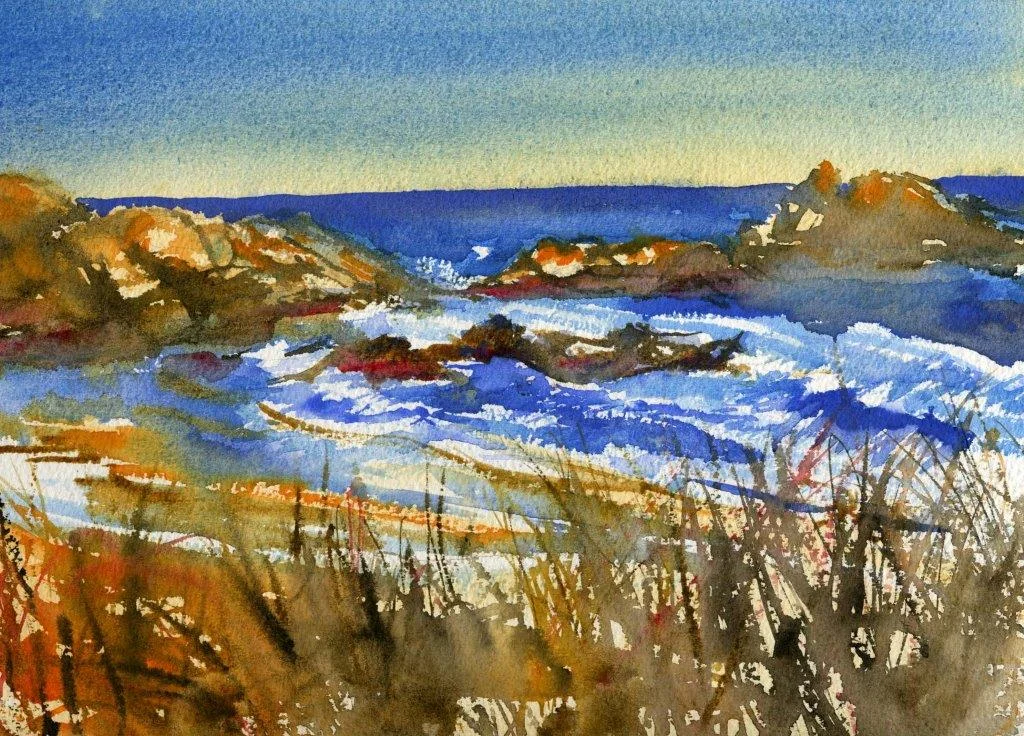 TWILIGHT AT SEA