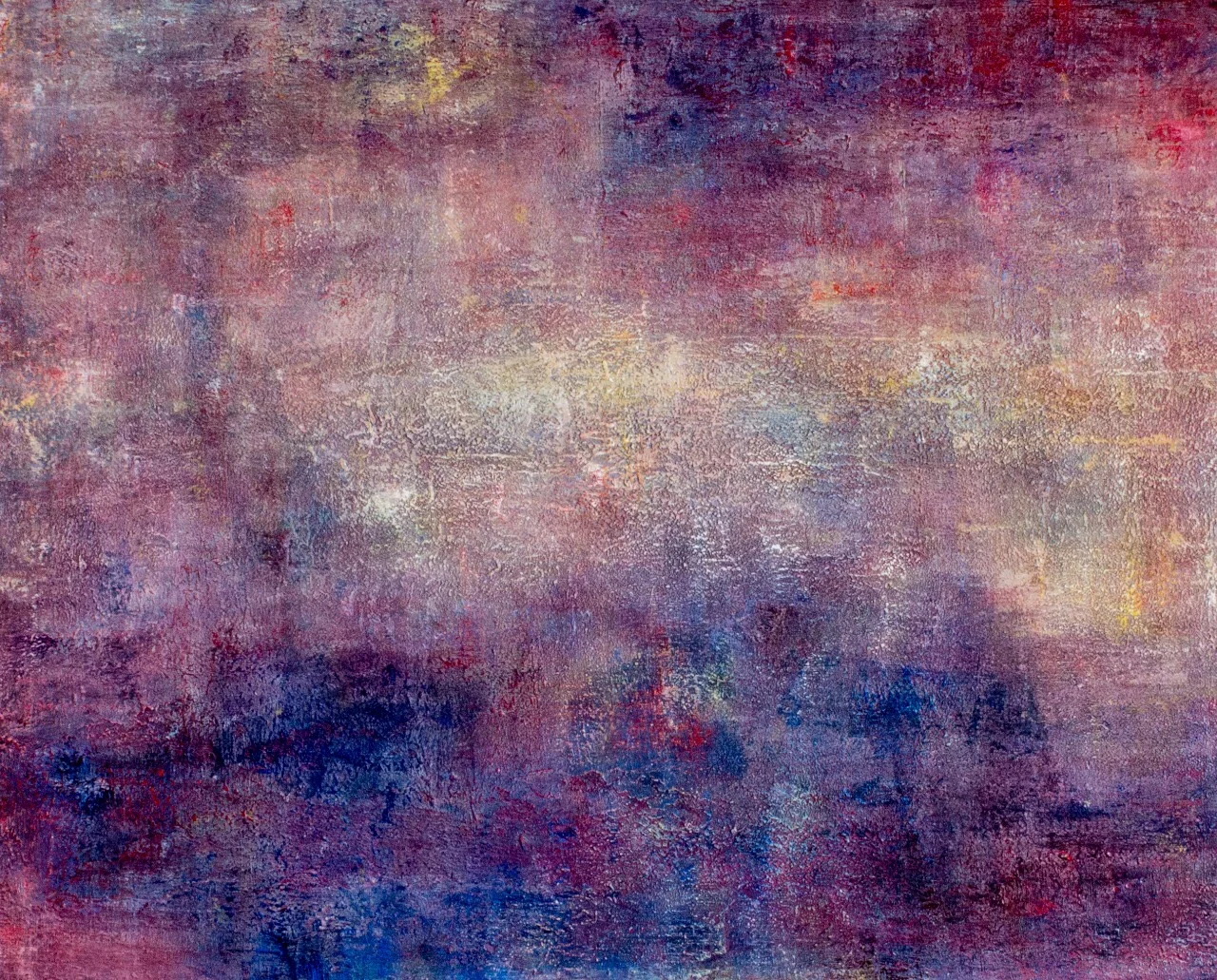 Melancolia (2017), acrylic on canvas, 120x150cm