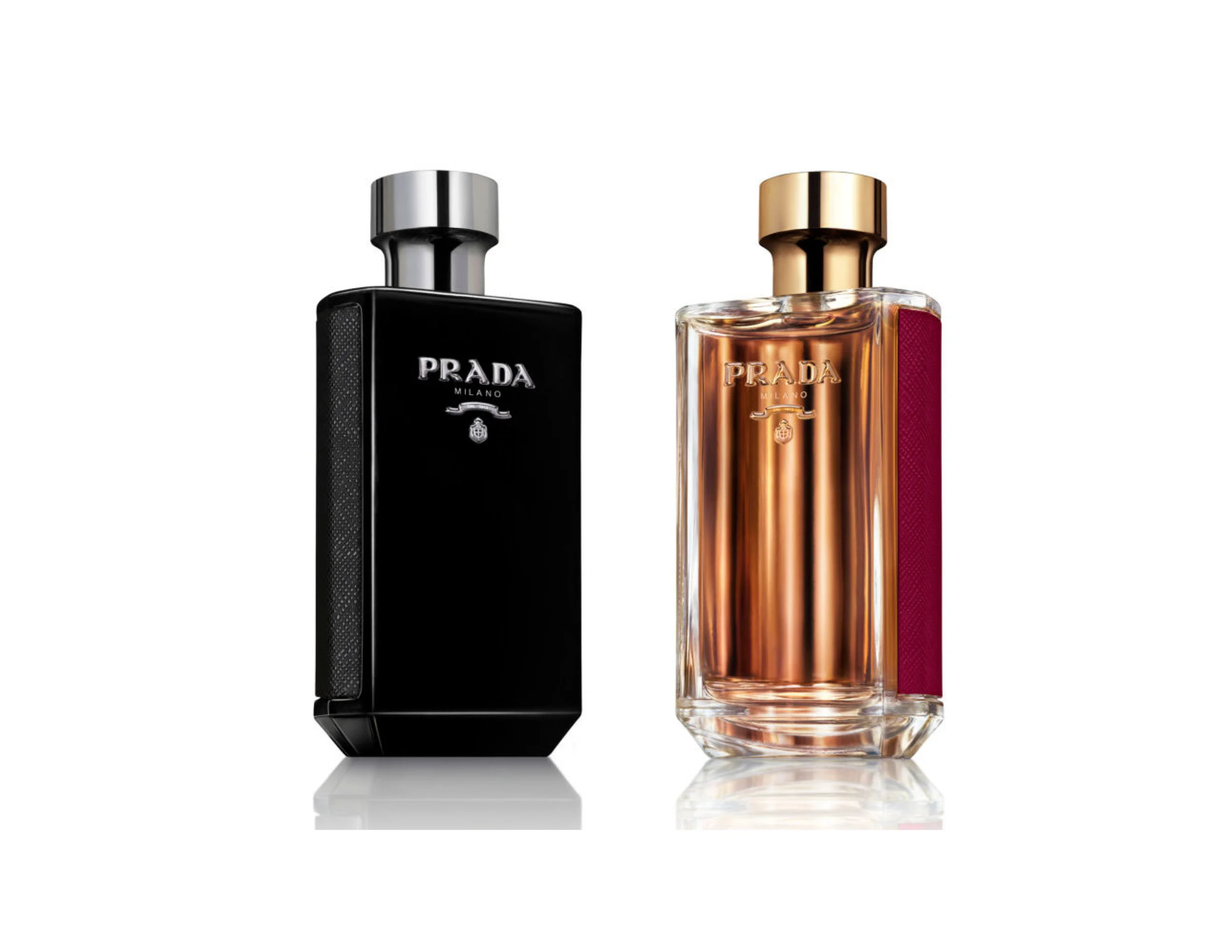 Prada La Femme Intense Eau de Parfum, $180.00 for 100mL and Prada L’Homme Eau De Parfum, $130 for 100mL. Both available at Hudson’s Bay.