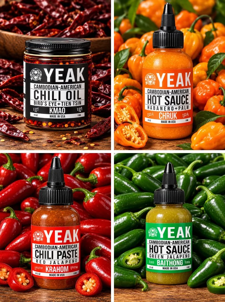 4-Sauce Sample Pack