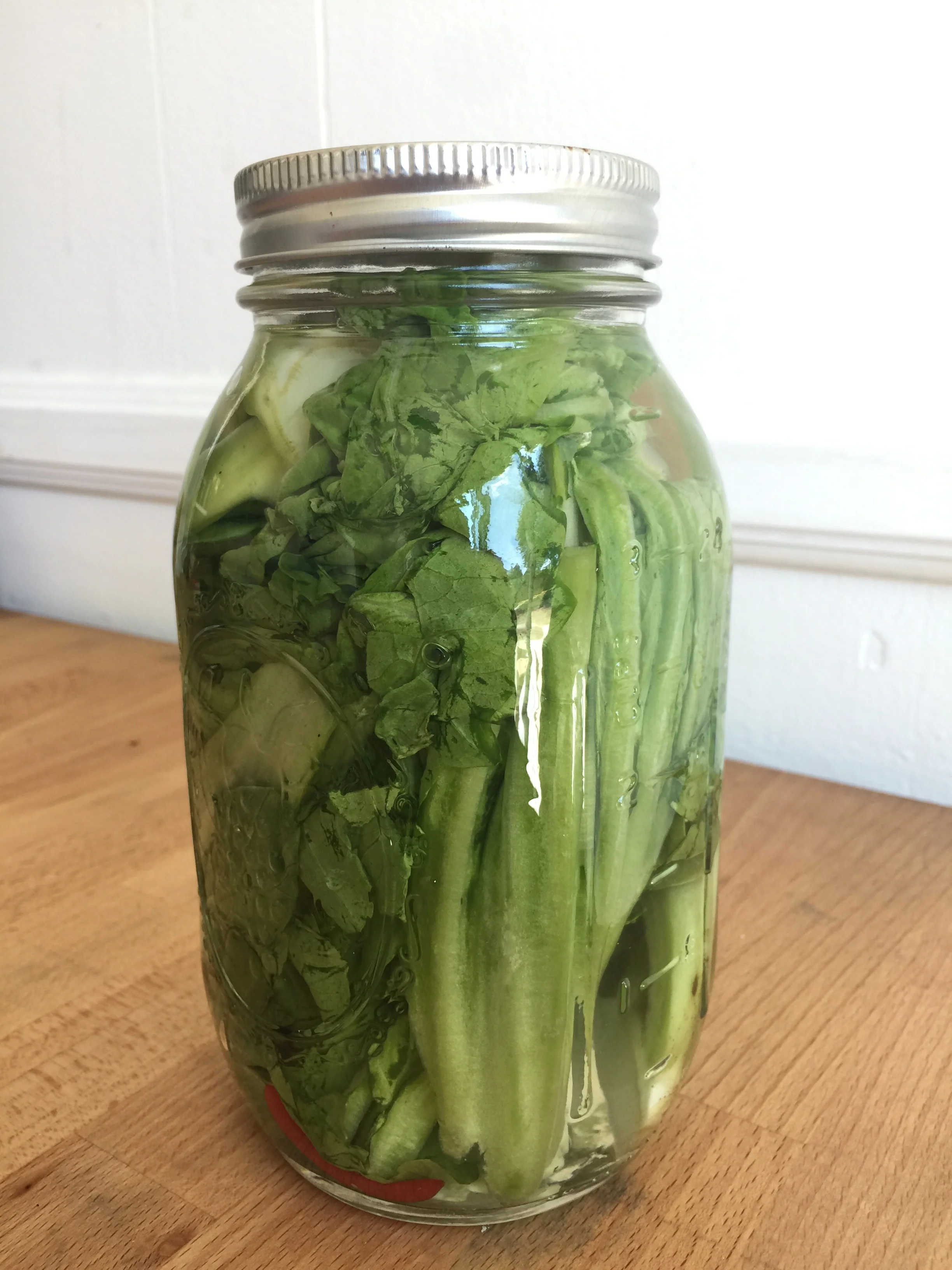 Chruk Spey | Cambodian Pickled Mustard Greens