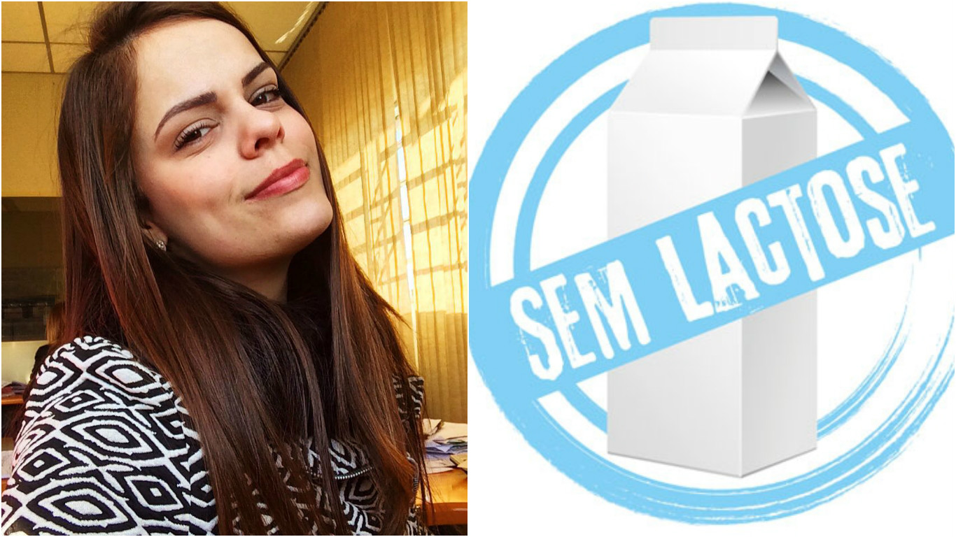 a catarinense jéssica duarte, de 24 anos, conseguiu a aprovação de uma lei federal para ajudar quem sofre com derivados de leite como ela