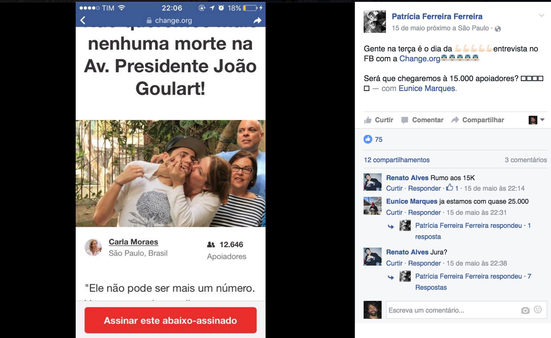 Crédito: Reprodução/Facebook