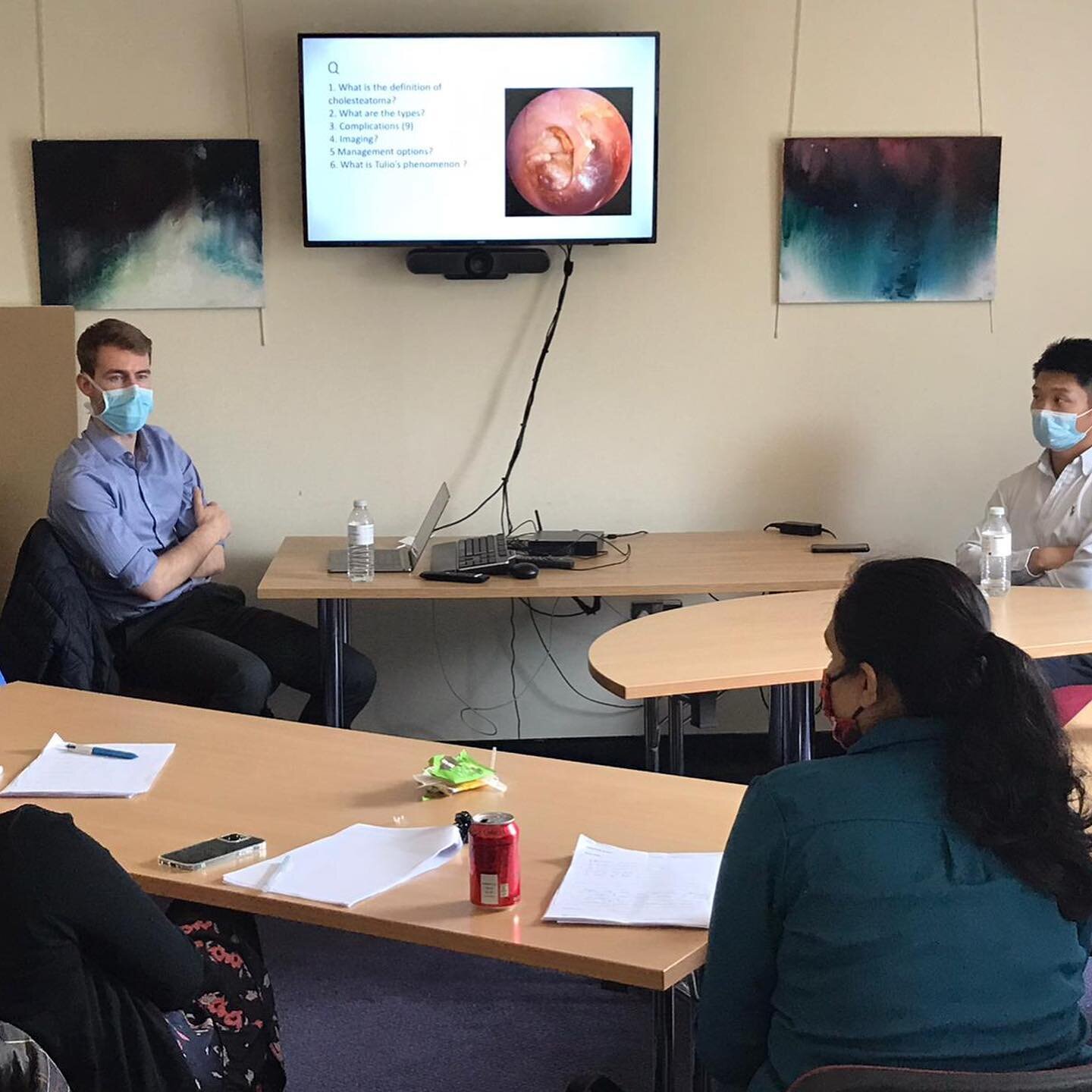 Another successful DOHNS course! Great to be able to deliver a covid secure F2F course again - Thank you to all the faculty for their efforts and for giving up their time! Good luck to all the candidates! 👍