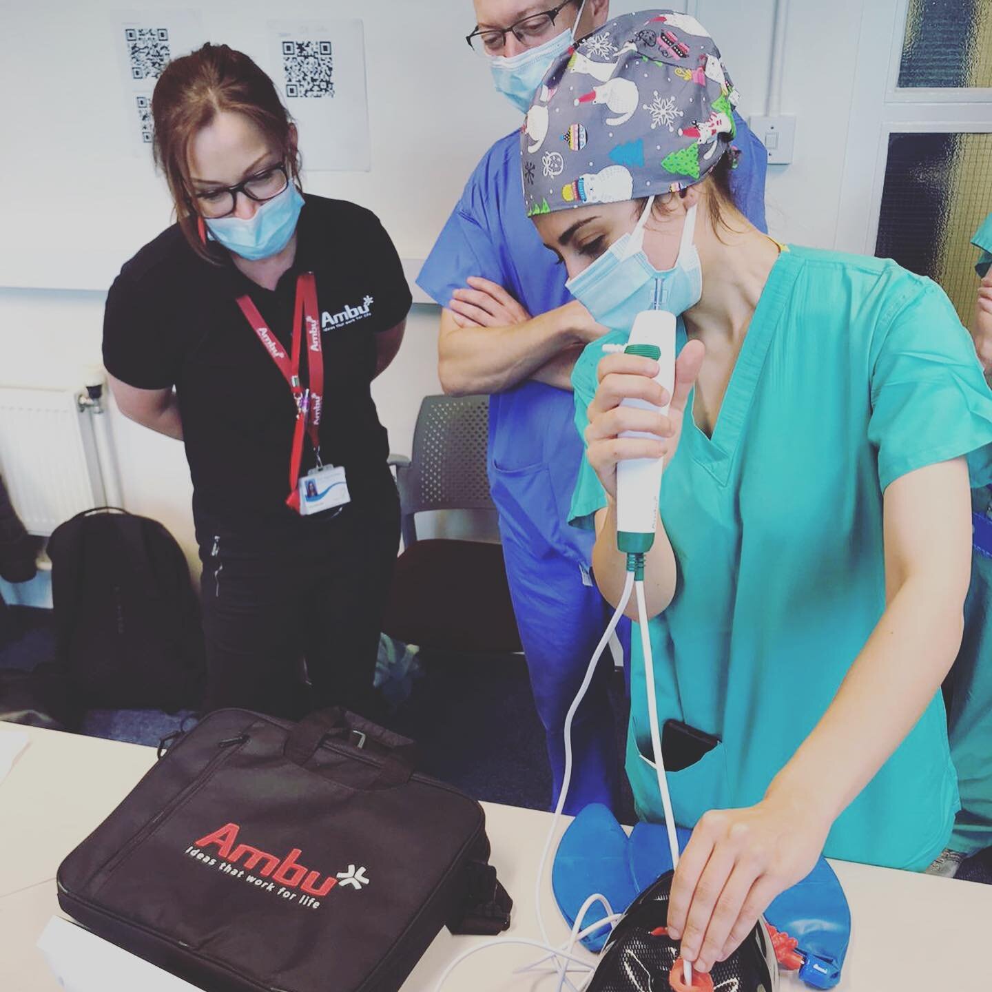 Thanks to @ambu_uk for their sponsorship of our recent human factors course and the amazing staff and simulation fellows at the Centre for Simulation and Patient Safety, Aintree.
