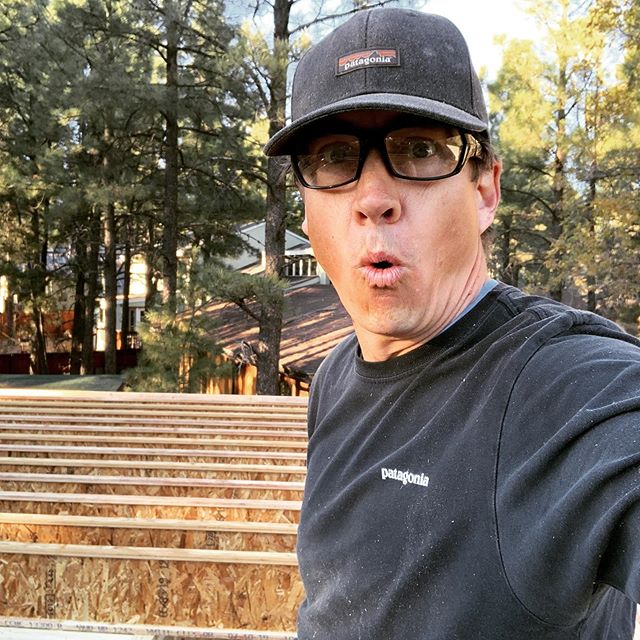 Second floor is going in. And it&rsquo;s level (unlike my photo)! Glad I have good friends working with me to make sure it&rsquo;s right. #ownerbuilder #homesweethome