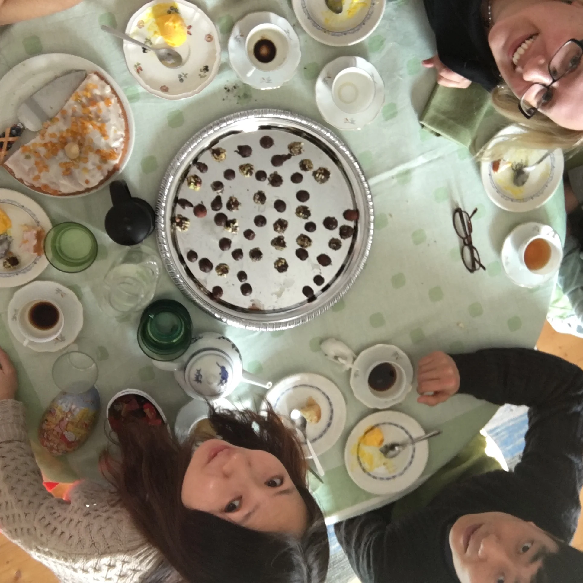 Another bad photo of a nice lunch