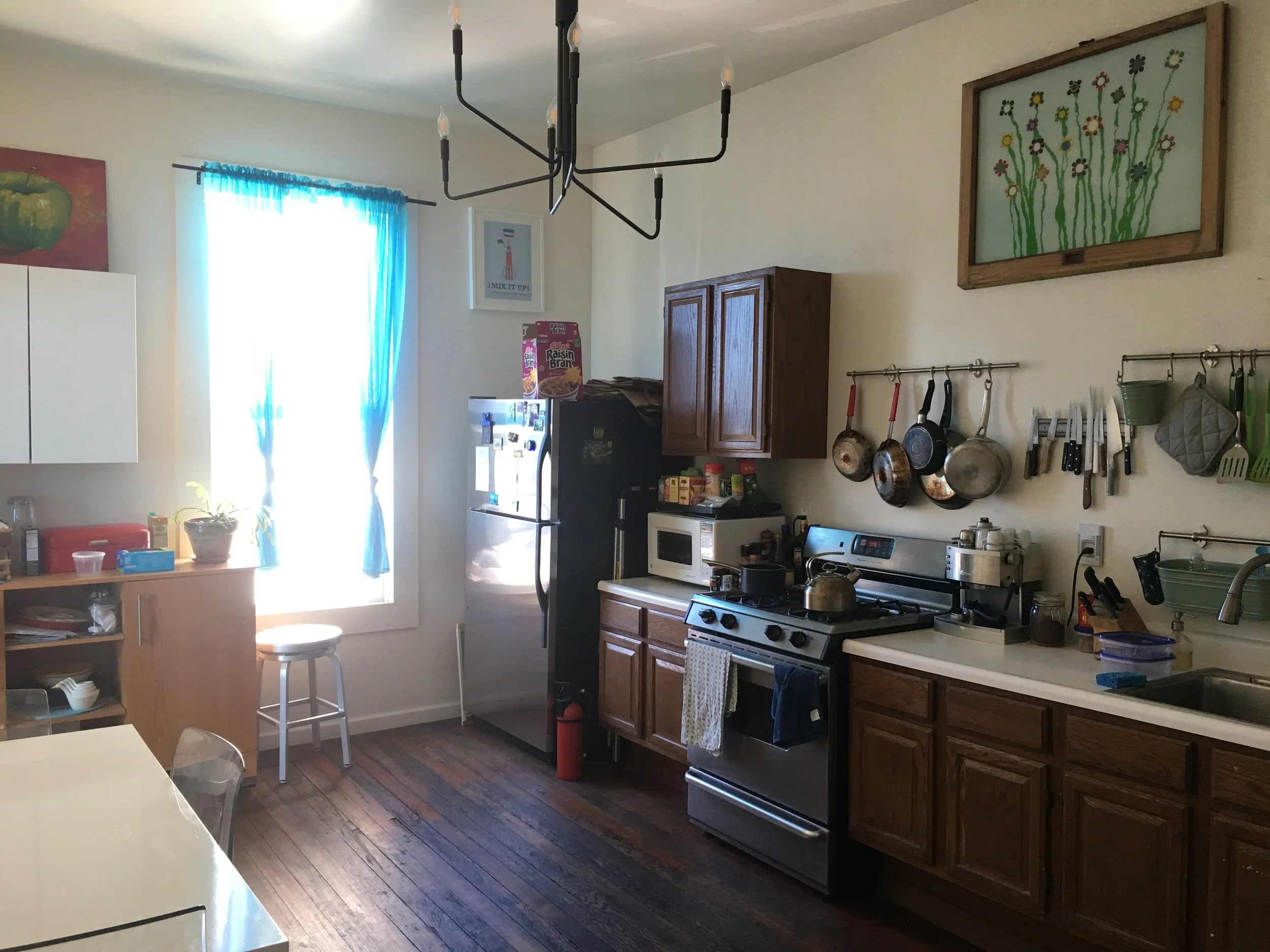 The kitchen.