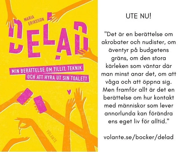 My book about a crazy year in the #sharingeconomy is finally published! #trust #gigeconomy #digitalization #delningsekonomi #tillit #gigekonomi #digitalisering #airbnb
