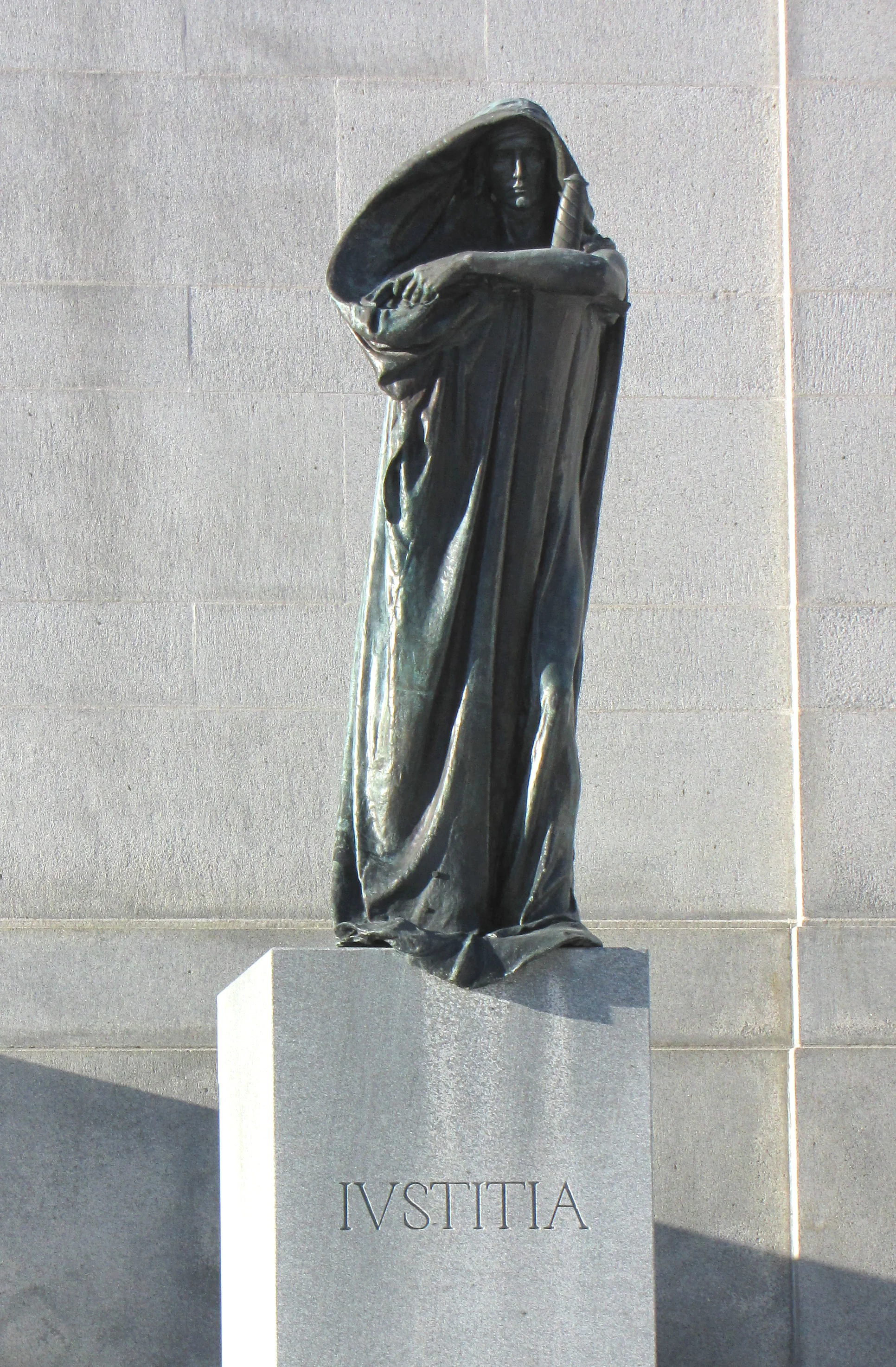 'Justice' by Walter Seymour Allward, the Supreme Court of Canada, Ottawa, Ontario