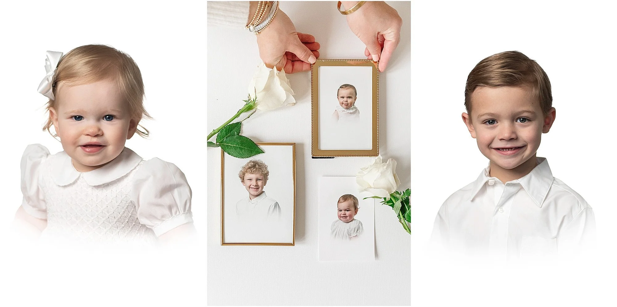 Examples of Heirloom Vignette Portraits