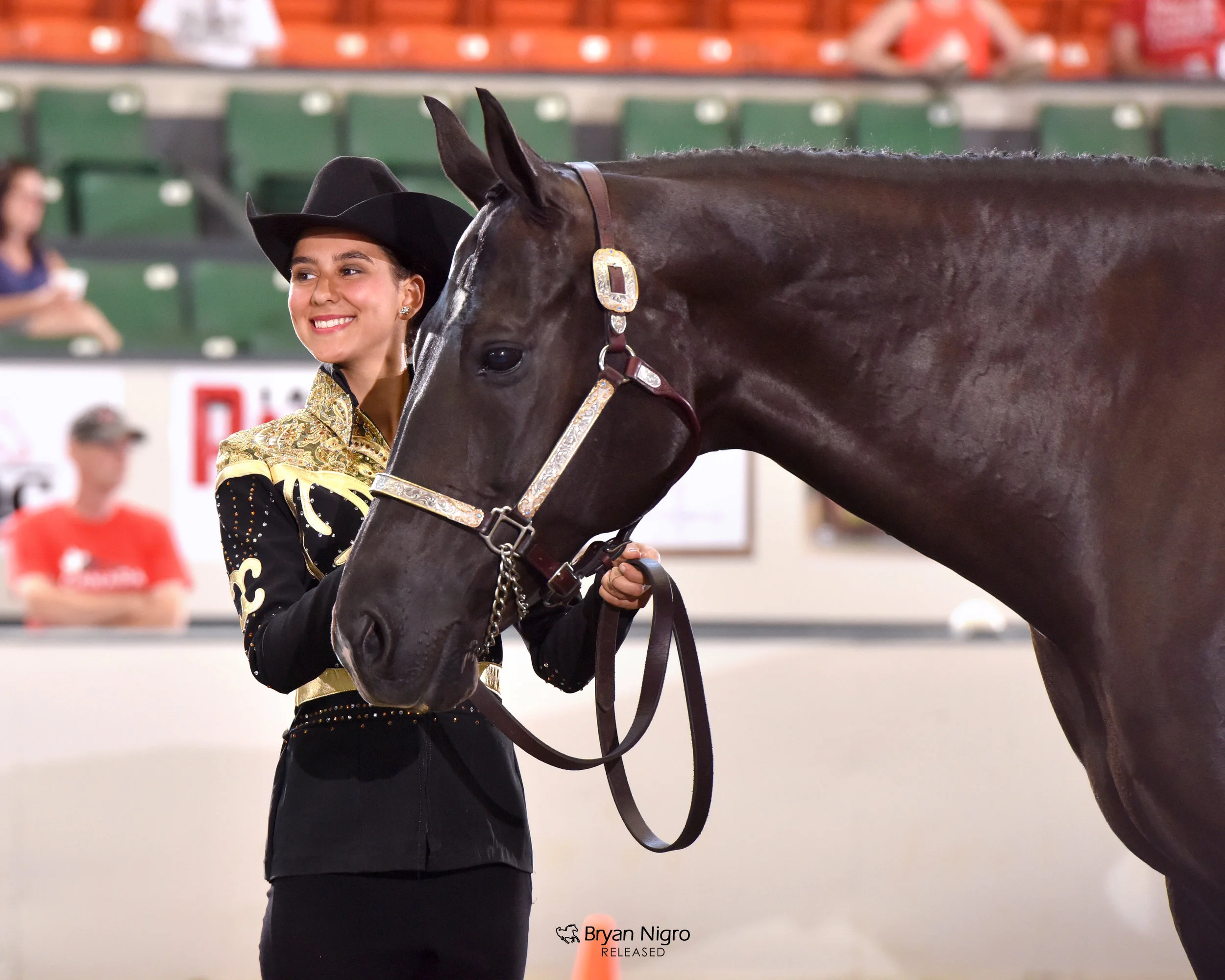 AQHA Region 6 Novice Youth Showmanship Champion