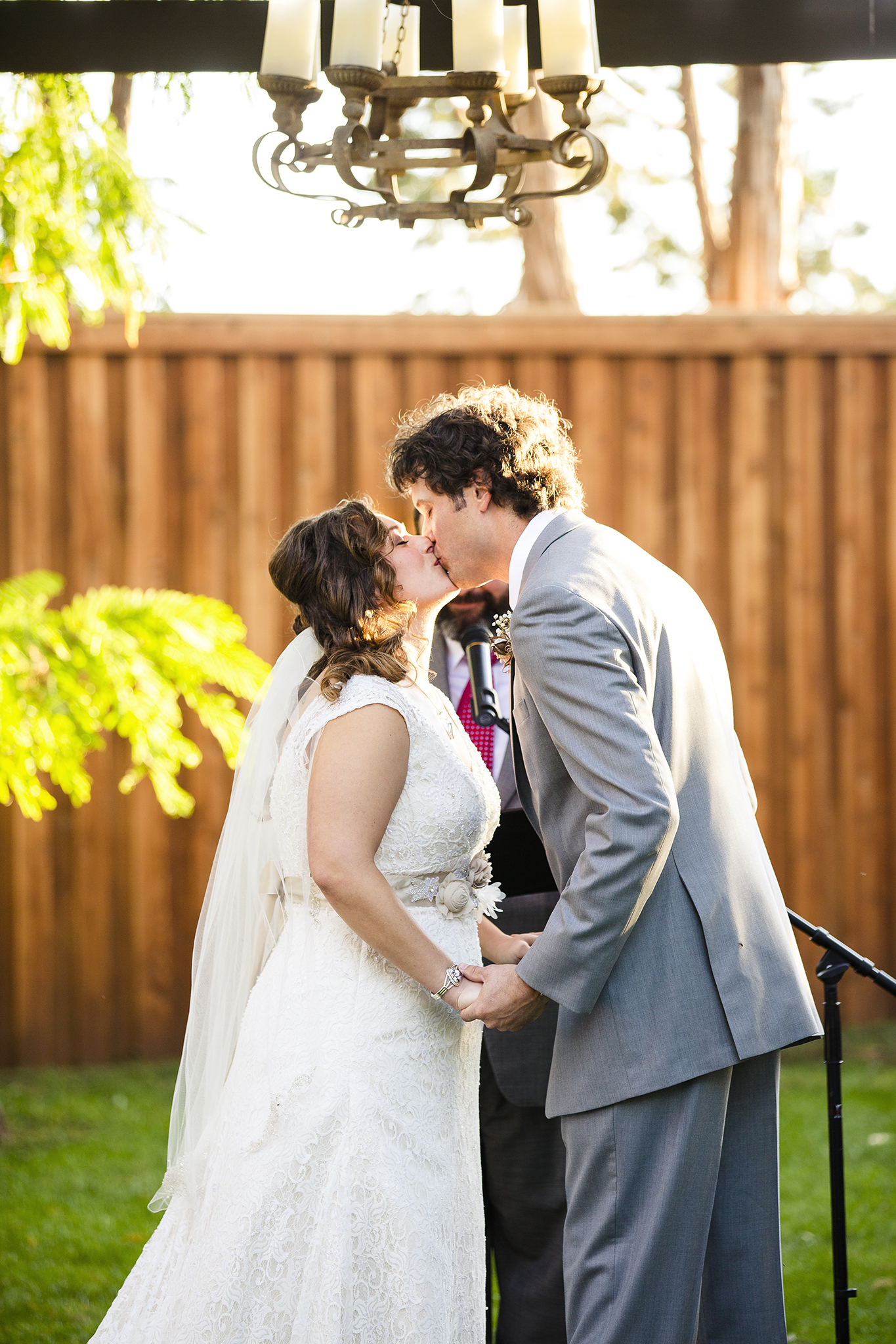 Lubbock Wedding Photography Wedding Photographer Walnut Tree First Kiss