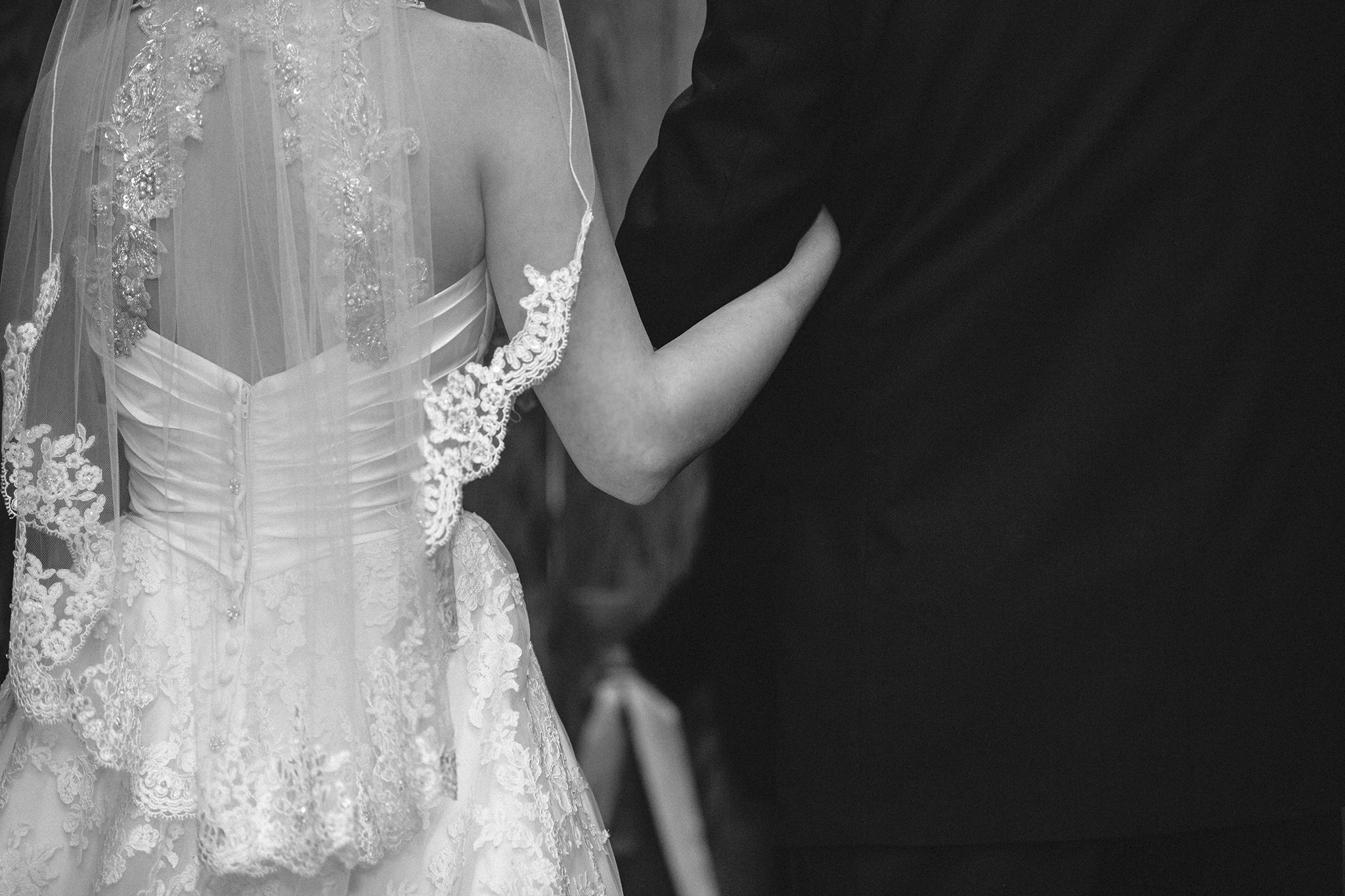 father and daughter, wedding ceremony, father of the bride