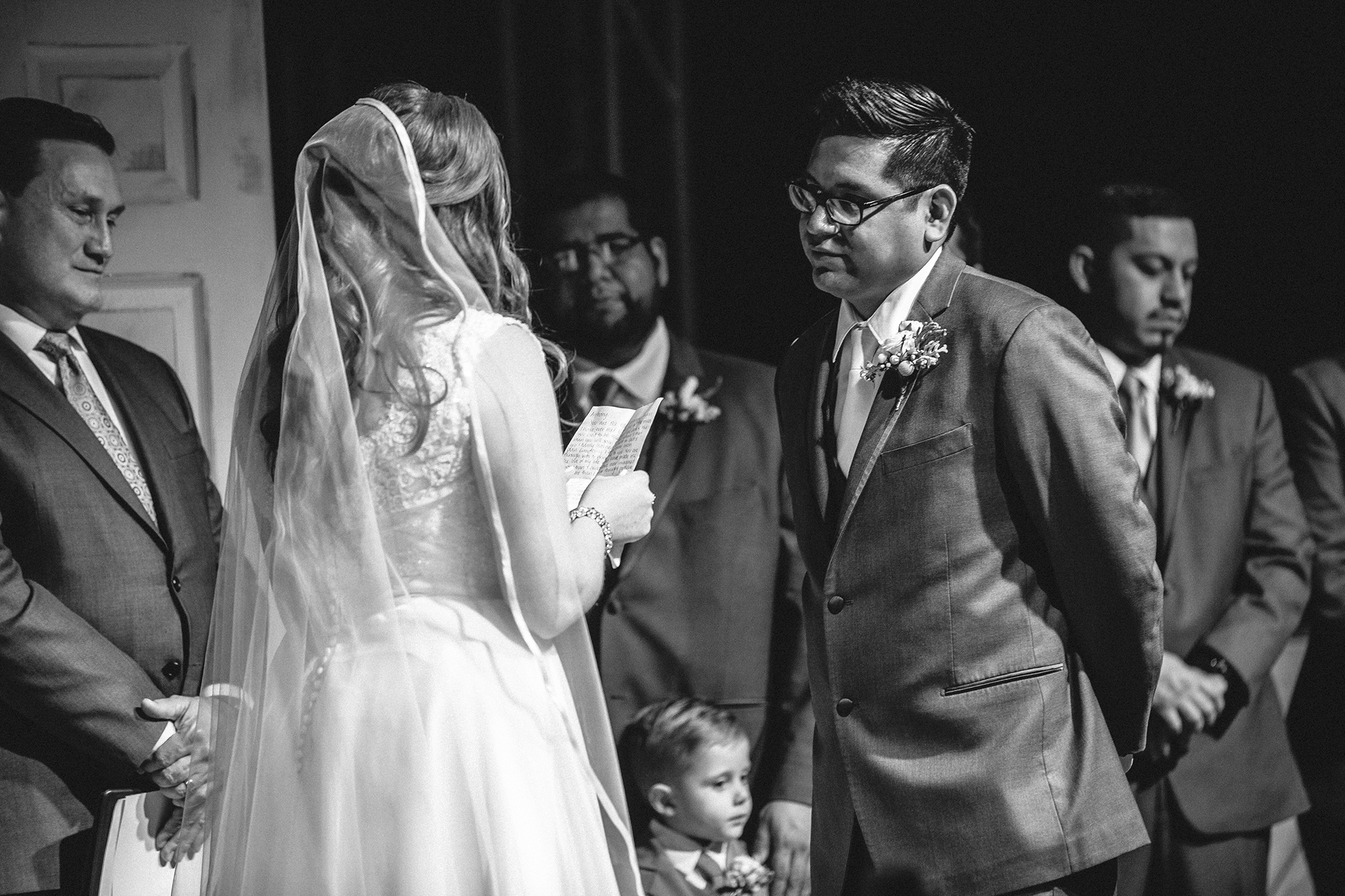 exchanging vows, wedding ceremony, bride and groom, sweet, romantic