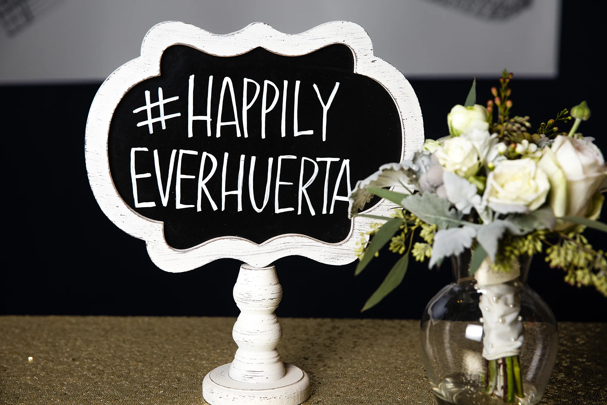 hashtag, wedding reception, instagram, wedding details